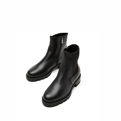 La Canadienne Sean cuir noir.