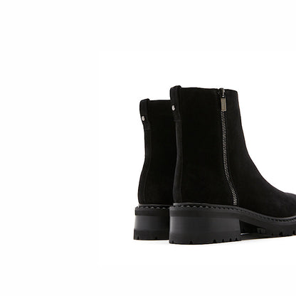 La Canadienne Crew daim noir.