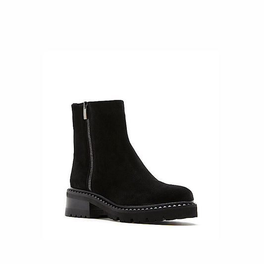 La Canadienne Crew daim noir.