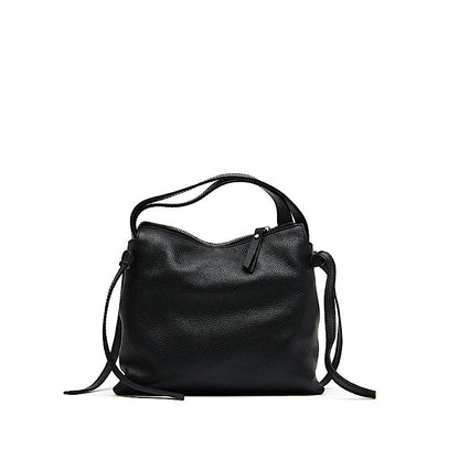 Maia sac en cuir noir, La Canadienne.