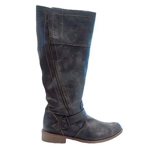 Bottes Rieker en brun.