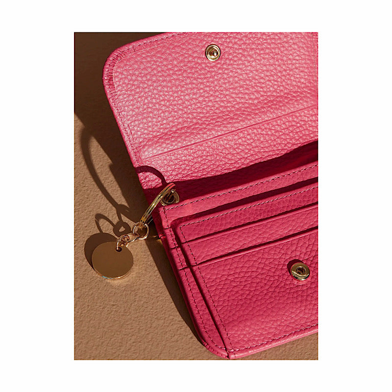 Porte-cartes en cuir italien