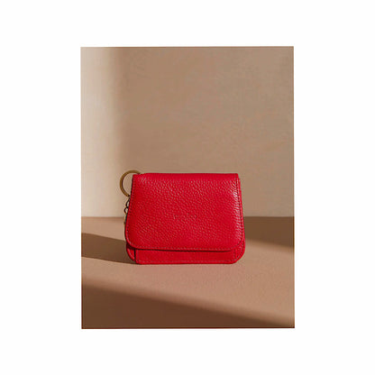 Porte-cartes en cuir italien