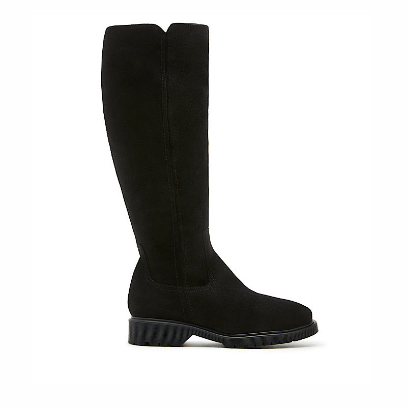 Bottes La Canadienne Harry, en suède, doublé de mouton.