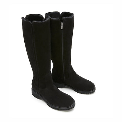 Bottes La Canadienne Harry, en suède, doublé de mouton.