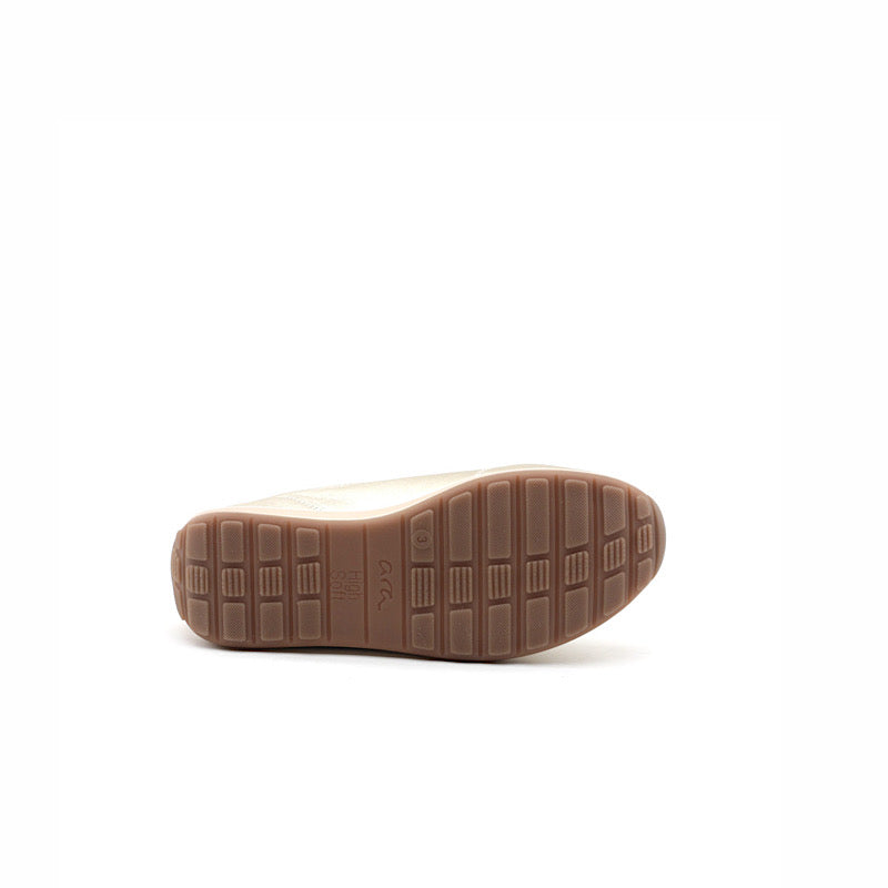 Chaussures Ara en cuir platine