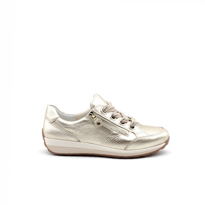 Chaussures Ara en cuir platine