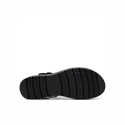 Sandales Ara en cuir noir.
