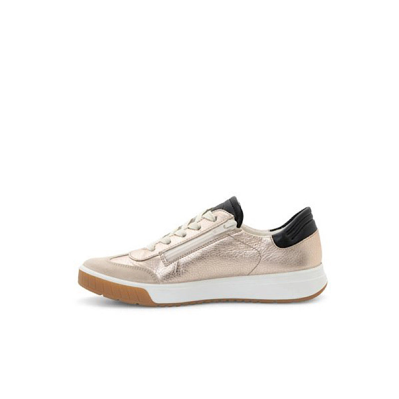 Chaussures Ara en cuir argenté