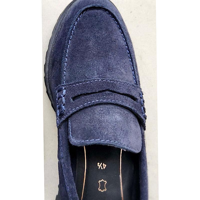 Chaussures Ara type flâneurs 12-31201 en suède. - Boutique Prestige
