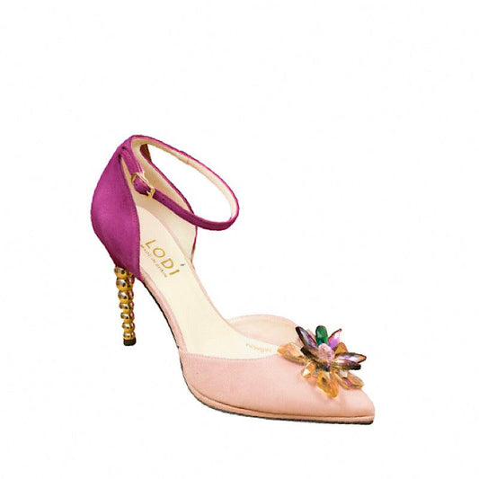 Chaussures Lodi rose et fuchsia. - Boutique Prestige