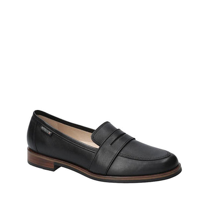 Chaussures Méphisto Hadèle, en cuir noir. - Boutique Prestige