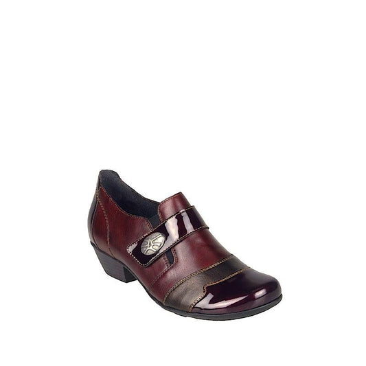 Chaussures Remonte D7333 en bourgogne. - Boutique Prestige