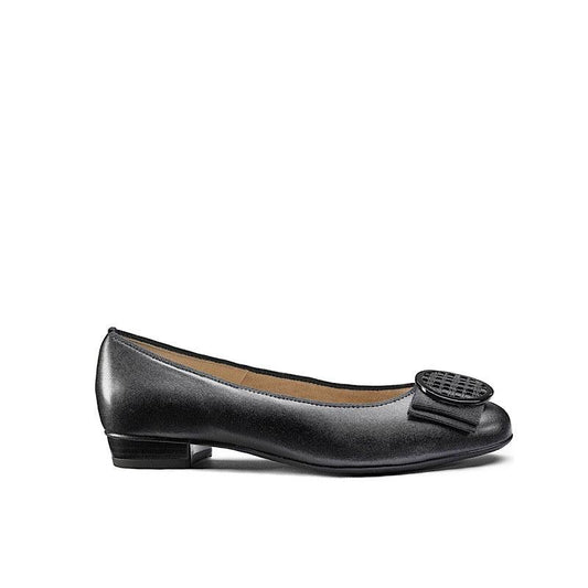 Chaussures type ballerines Ara 12-43720-82 cuir noir. Largeur étroit à moyen. - Boutique Prestige
