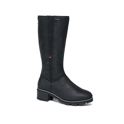 Bottes Nexgrip en cuir noir. (Ice Bella Hi).