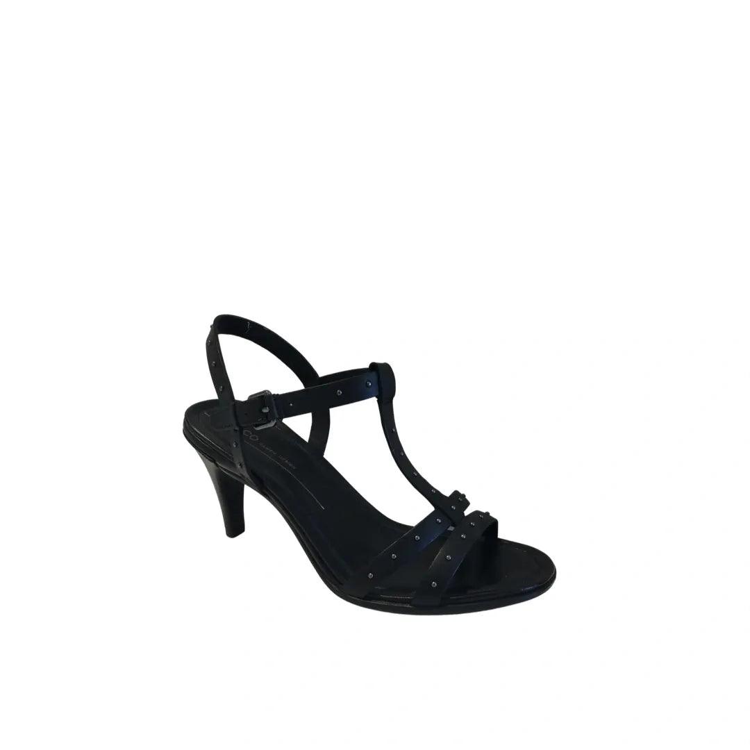 “Sleek Sandal” noire - Boutique Prestige